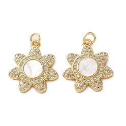 Настоящее золото 18K Латунные микро проложить кубического циркония подвески, с оболочкой, солнечные чары, стойки покрытие, прочное покрытие, без кадмия и без свинца, с целью перехода в кольце, реальный 18 k позолоченный, 20.5x18x3 мм, отверстие : 3 мм