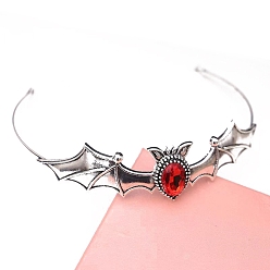 Красный Сплав волос, летучая мышь, с акриловой, красные, 140x30 мм