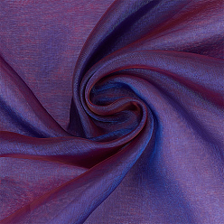Purple 5M Polyester Fabric for DIY Crafts, Garment Accessories, Purple, 1500x0.1mm