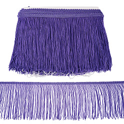 Индиго Полиэстеровые кисточки, аксессуары для одежды, индиговые, 150~152 мм