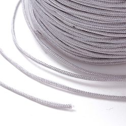 Gray Nylon Thread, DIY Material for Jewelry Making, Gray, 1mm, 100yards/roll