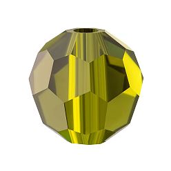 50230 Olivine Хрустальные бусины preciosa®, чешский хрусталь, 451 19 602 круглый, 50230 оливин, 6 мм, отверстие : 1.2 мм