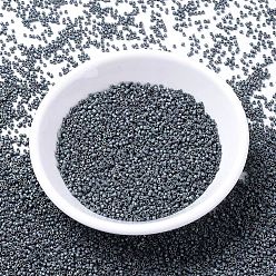 (DB1063) Matte Metallic Blue Slate Gold Iris MIYUKI Delica Beads, Cylinder, Japanese Seed Beads, 11/0, (DB1063) Matte Metallic Blue Slate Gold Iris, 1.3x1.6mm, Hole: 0.8mm, about 20000pcs/bag, 100g/bag