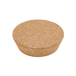 Peru 1Pc Cork Bottle Stoppers, Wine Accessories, Flat Round, Peru, 110x29mm