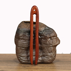 Шоколадный Деревянные заколки для волос, аксессуары для волос викингов для женщин, цвет шоколада, 150 мм