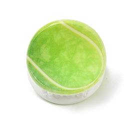 Tennis Акриловые заколки-коготь для волос для женщин и девочек, большой теннис, 44~45x22 мм