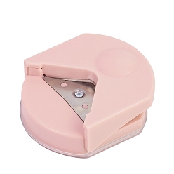 Pink Угловой дырокол из АБС-пластика для скрапбукинга и поделок из бумаги, с 304 вывод из нержавеющей стали, бумажные формочек, розовые, 60x55x22 мм