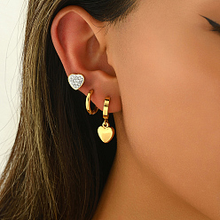 Золотой 201 комплект украшений из нержавеющей стали для женщин на каждый день, вечеринку или отдых, золотые, 10~29 мм