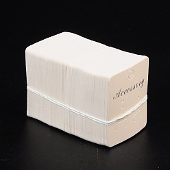 пшеница Бумажная прямоугольная серьга для показа карт, цвет пшеницы, 55x45 мм