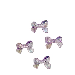 Серо-розавый Пластиковые шарики, бантом, увядшая роза, 24x31 мм