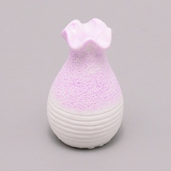 Сливовый Ваза из смолы миниатюрные украшения для цветочных горшков, Аксессуары для микроландшафтного сада для кукольного домика, притворяющиеся опорными украшениями, слива, 39.5x25 мм