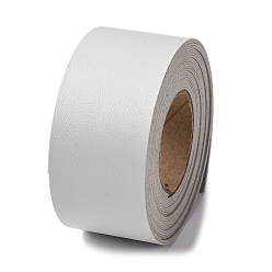 Белый Дым 2m ПВХ двухсторонние ленты из искусственной кожи, для одежды, изготовление пакетов, серый, 37.5 мм, около 2.19 ярдов (2 м) / рулон