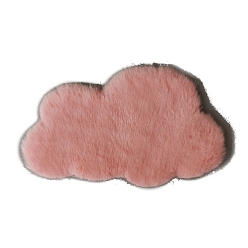Cloud 12:8:12 аксессуары для кукольного домика, Мини-плюшевое одеяло для спальни, гостиной, реквизит для съемки сцены, плюшевый ковер с имитацией животного, облако, 150x100 мм