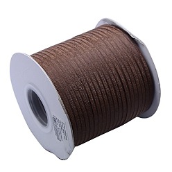 Седло Коричневый Лентой из органзы, седло коричневый, 1/4 дюйм (6 мм), 400 ярдов / рулон (365.76 м / группа)