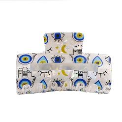 Eye Заколки для волос из пвх, прямоугольные, глаз, 83x47x41 мм