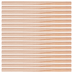 Цвет Древесины Деревянные настенные украшения, домашнего декора, прямоугольные, деревесиные, 401x20.5x7 мм