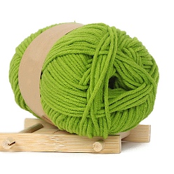 Yellow Green Cotton Cord, Twisted Cotton Rope, For DIY Crafts Handmade Project, Yellow Green, 2.5mm