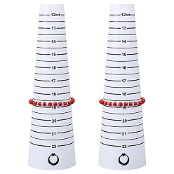 Снежный Измеритель размера запястья из смолы, браслет калибр калибра браслета, инструмент измерения размера запястья ювелирных изделий, снег, 27x25.3x0.03 см