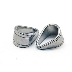 Нержавеющая Сталь Цвет Устойчив к потускнению 304 защелкивающиеся дужки из нержавеющей стали, цвет нержавеющей стали, 11x7x8.5 мм, штифты : 1.2 мм