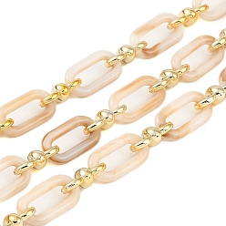 Фора Покрытие стойки акрил и пластиковая цепь ccb, долговечный, оранжевые, 20x10.6x3 мм, 5 м / рулон