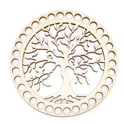 Дерево Дно деревянной сумки, деревянная плетеная основа, круглые, дерево, 140x4 мм
