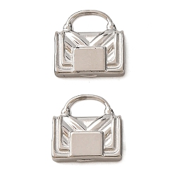 Bag 304 прелести нержавеющей стали, цвет нержавеющей стали, пакет, 9.5x9.5x2 мм, отверстие : 2.5x4.8 мм