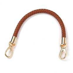 FireBrick PU Leather Bag Strap, with Alloy Swivel Clasps, Bag Replacement Accessories, FireBrick, 41.5x1cm