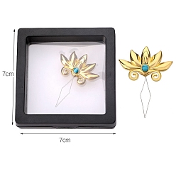 Золотой Устройство для заправки иглы для цветов, многофункциональное устройство для заправки нитей, инструмент для заправки иглы, золотые, 70x70x20 мм