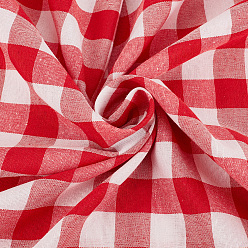 Rouge 3m tissus polycoton, accessoires du vêtement, motif écossais, rouge, 1500x0.1mm