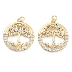 Branch Кулон из циркония, без кадмия и без свинца, с целью перехода в кольце, золотые, филиал, 24x21x2 мм, отверстие : 5 мм