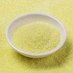 (RR514) Lemon Ice Ceylon Perles rocailles miyuki rondes, perles de rocaille japonais, (rr 514) Ceylan de glace au citron, 15/0, 1.5mm, trou: 0.7 mm, environ 250000 pièces / livre