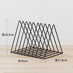 Electrophoresis Black 9 раздел железный файловый органайзер, triagnle, электрофорез черный, 260x178x185 мм