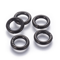 Gunmetal 304 Stainless Steel Spring Gate Rings, O Rings, Ring, Gunmetal, 18x3.5mm, Inner Diameter: 11mm