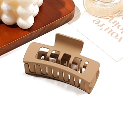 Перу Заколки для волос с когтями из смолы, аксессуары для волос для женщин и девочек, прямоугольные, Перу, 85 мм