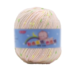 Мокасин Полиэфирная пряжа, твидовая пряжа, для свитера-шапки, для вязания крючком принадлежности, мокасин, 2 мм, около 85.30 ярдов (78 м) / моток