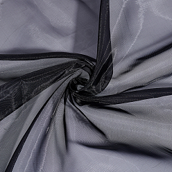 Black Polyester Mesh Fabric, for Garment Accessories, Black, 2000x1500x0.3mm
