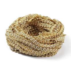 Белый Дым Ажурная гофрированная кружевная лента, форма волны, для аксессуаров одежды, украшение дома, серый, 3/8 дюйм (9~10 мм)