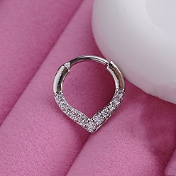 Нержавеющая Сталь Цвет 316l Кольца для носа из нержавеющей стали, цвет нержавеющей стали, 8 мм, штифты : 1.2 мм