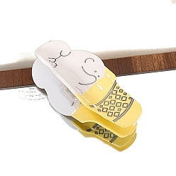 Желтый Заколки для волос с когтями из ацетата целлюлозы (смола), желтые, 97x44 мм