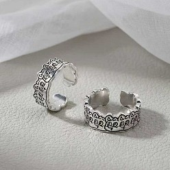 Pig Brass Enamel Cuff Open Rings, Platinum, Pig, Inner Diameter: 18.2mm
