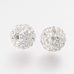001_Кристалл Чешский горный хрусталь бисера, С. 11 (1.7~1.8 мм), pave disco бусины, полимерной глины, круглые, 001 _кристалл , 9.5~10 мм, отверстие : 1.8 мм, о 85~95 жемчужинах / шариках