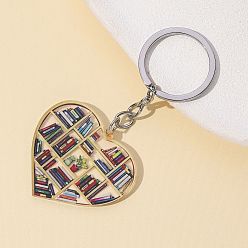 Сердце Акриловые брелки на день учителя, украшения для сумок и кошельков, школьная тема, сердце, 9x4 см