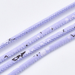 Flieder Runde Tuch Schnüre, Flieder, 3 mm, ca. 10.93 Yards (10 m)/Rolle