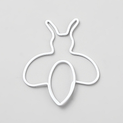 Bees Iron Paper Clips, Bees, 41x34x2mm