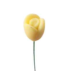 Желтый Миниатюрные украшения из полимерной глины, аксессуары для домашнего кукольного домика с микро-ландшафтом, притворяясь опорными украшениями, желтые, 70~100x10 мм