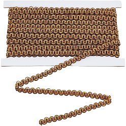 Темно-Оранжевый 7отделка из полиэстерового кружева с ромашковым узором, с катушками, темно-оранжевый, 1 дюйм (25 мм), о 7yards / рулон (6.4 м / рулон)