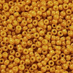 (1606) Opaque Luster Tuscan Orange Тохо 11/0 круглые бусины, японский бисер, (1606) непрозрачный тосканский оранжевый, 2.2 мм, отверстие : 0.8 мм, Около 5555 шт / 50 г