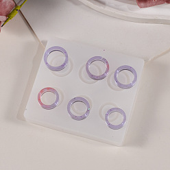 Круглые DIY силиконовые формы кулон, подвесные формы для литья из смолы, для уф-смолы, изготовление ювелирных изделий из эпоксидной смолы, белые, круглые, 80x90x13 мм, отверстие : 1.5 мм, узор: 13~17ммx13~17мм.