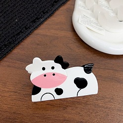 (461) Высокий Металлик Виноград Заколки для волос в форме когтей из ацетата целлюлозы, аксессуары для волос для женщин и девочек, животные, крупный рогатый скот, 90x55 мм