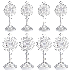 Платина 8шт. 2 стили сплав JHS Grail витринные украшения, для украшения дома и автомобиля, платина, 29~37.5x26~33.5x61~78 мм, 4 шт / стиль